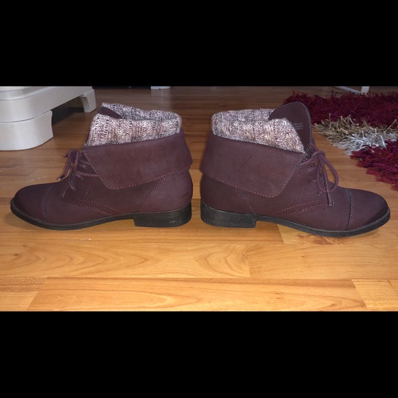 DSW Madden Girl Combat Boots - Picture 2 of 7